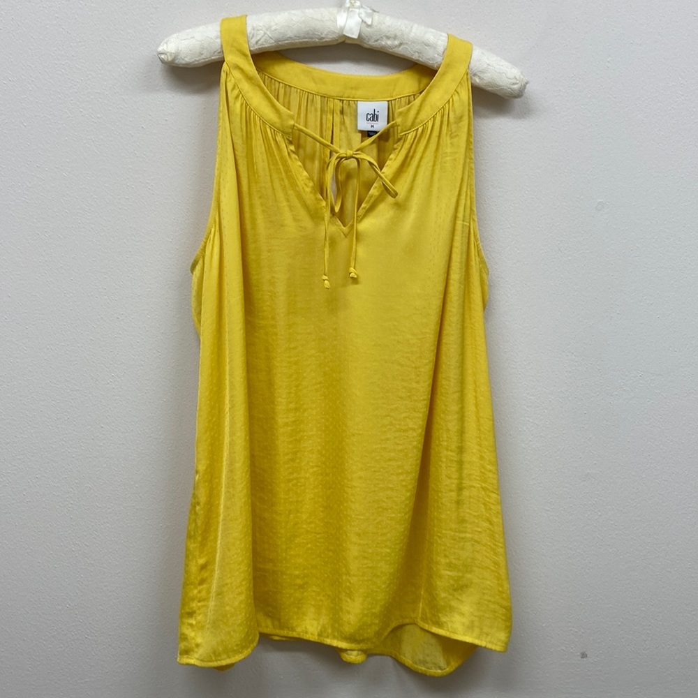 Super soft, cool yellow tank